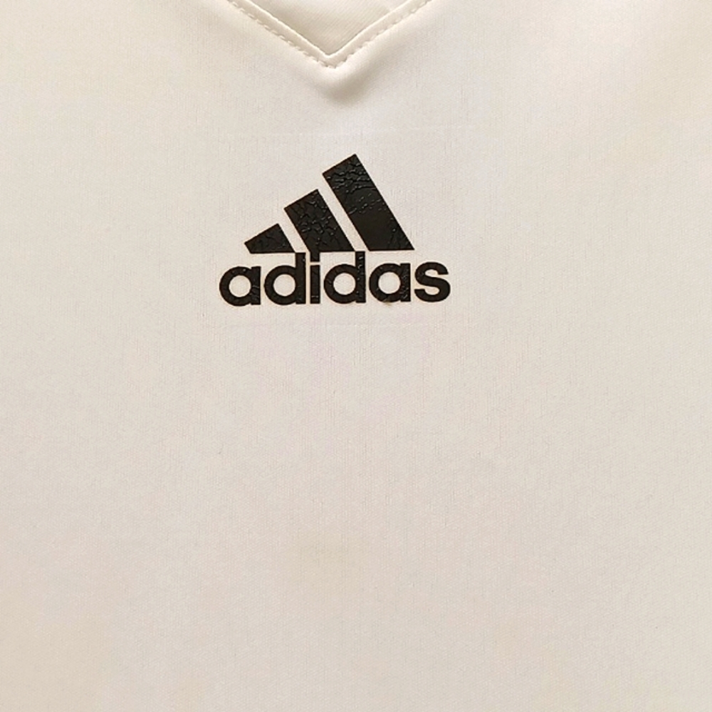 Adidas White ClimaCool Core Performance Training Shirt